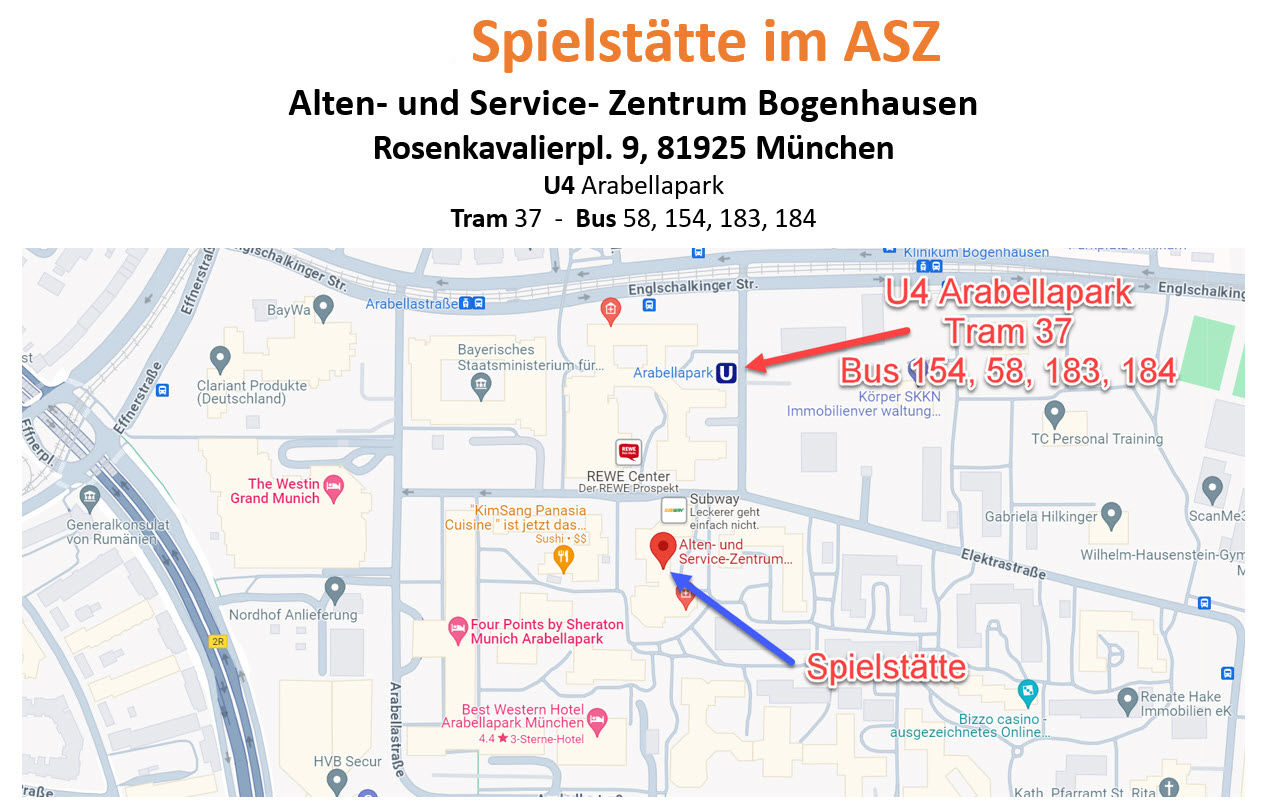 Spielort Bridgedomizil München